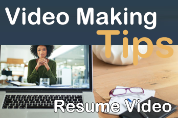 How to make a good resume video? [video making tips series]